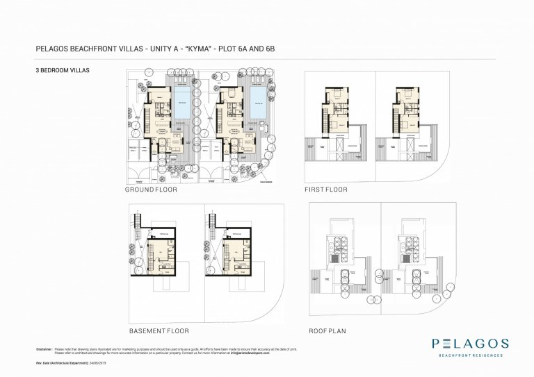 Mặt bằng Villas 3PN