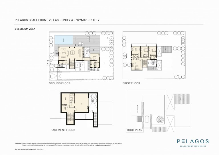 Mặt bằng Villas 5PN