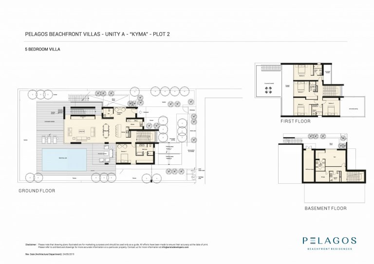 Mặt bằng Villas 5PN