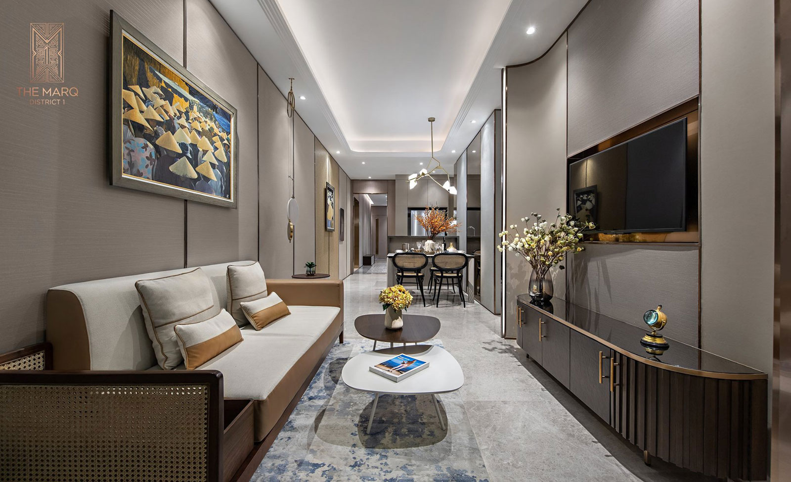 Căn hộ 2 phòng ngủ