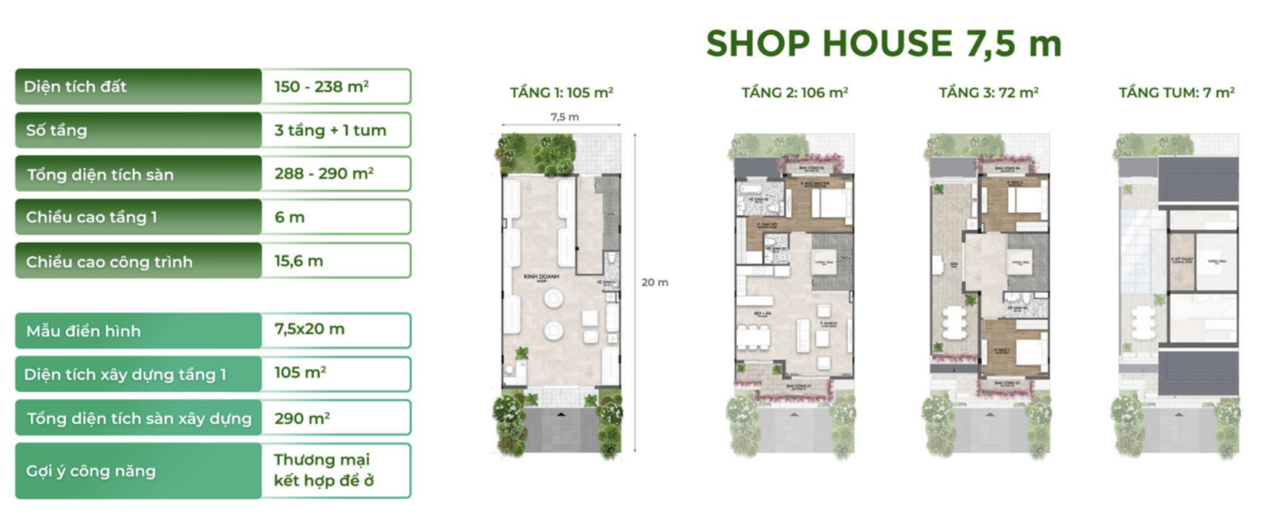 ECO RETREAT Shophouse
