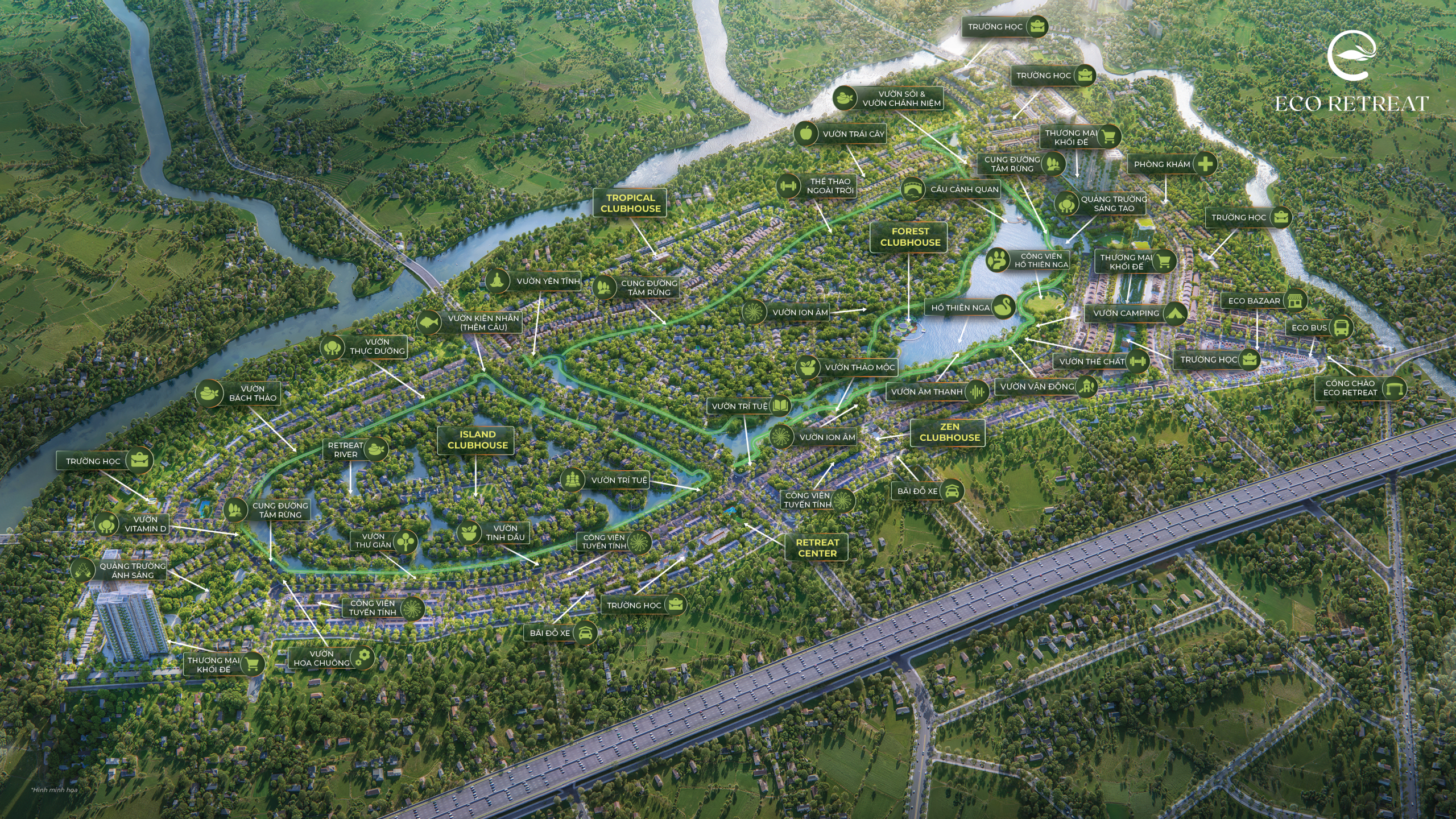 ECO RETREAT tiện ích